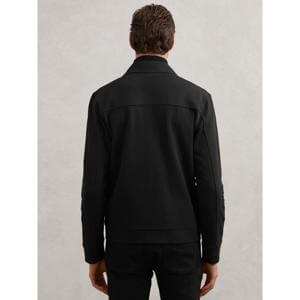 REISS Finley Twill Twin-Pocket Overshirt